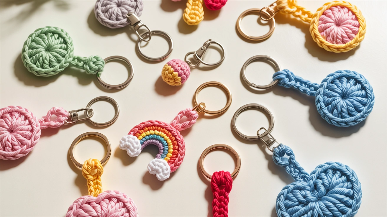 10 Easy Crochet Keychain Patterns for Beginners