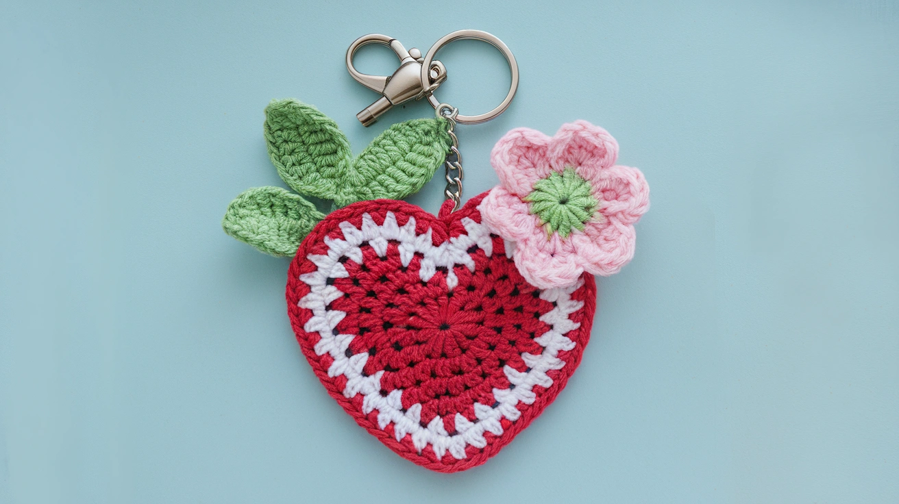 10 Free Crochet Keychain Patterns to Make
