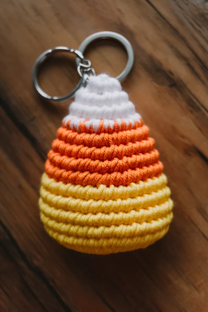 A photo of a candy corn keychain made wi FnTfvIKdW1uo WetSl613A JnCZYBJETqSpRMqE7YiWLw cover
