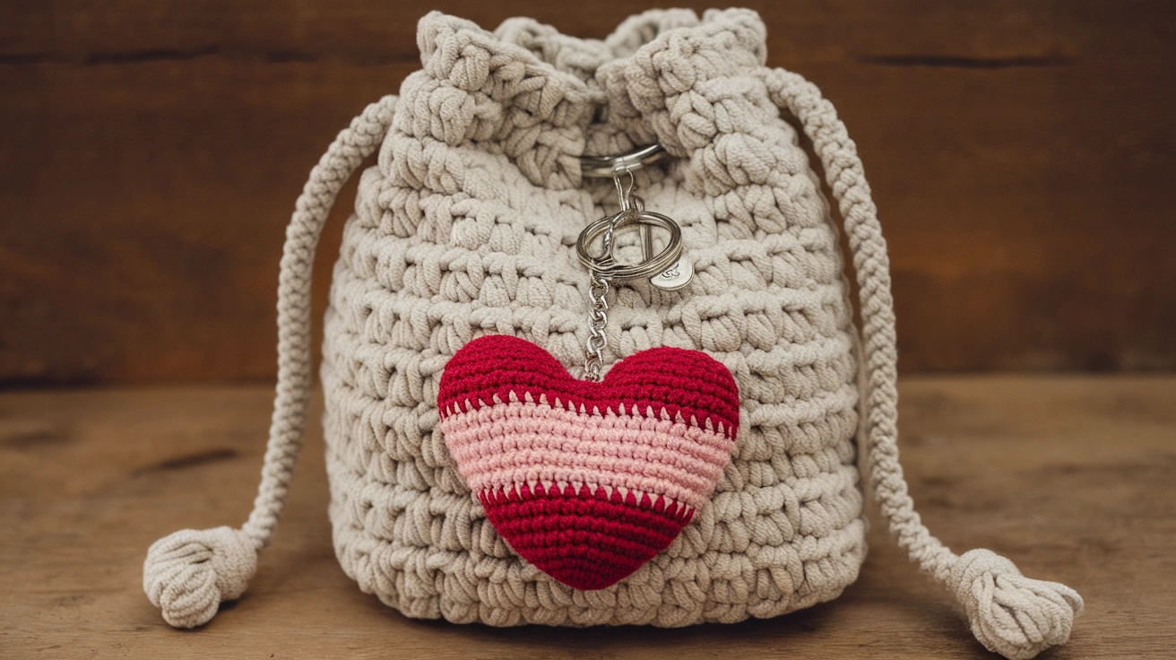 10 Crochet Bag Keychain and Charm Ideas