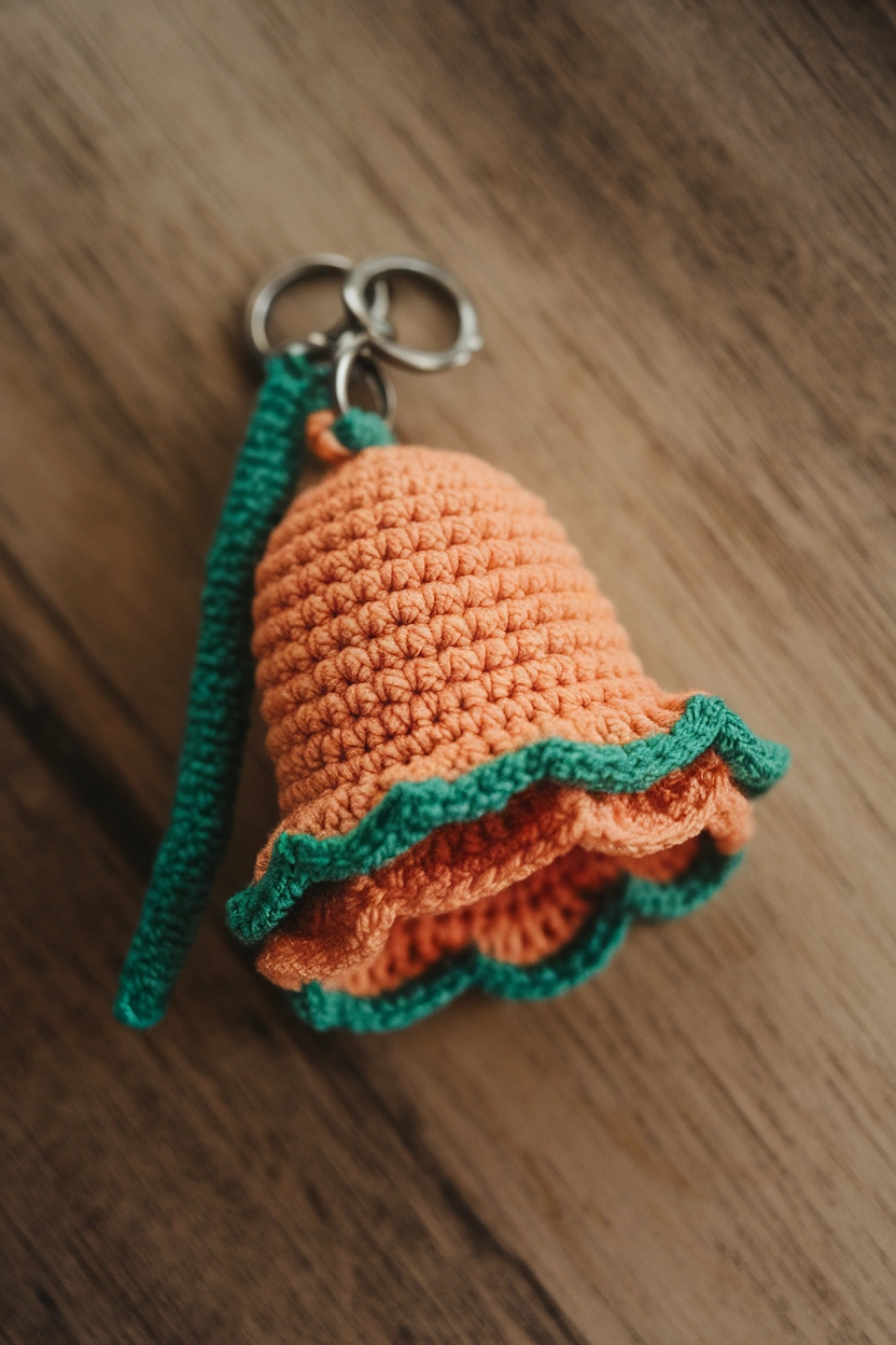 A photo of a crochet bellflower bag char 1nbTXbWOWhiEJskT3fzweg frQ0AbfmQmuQGrY3EDOHvg