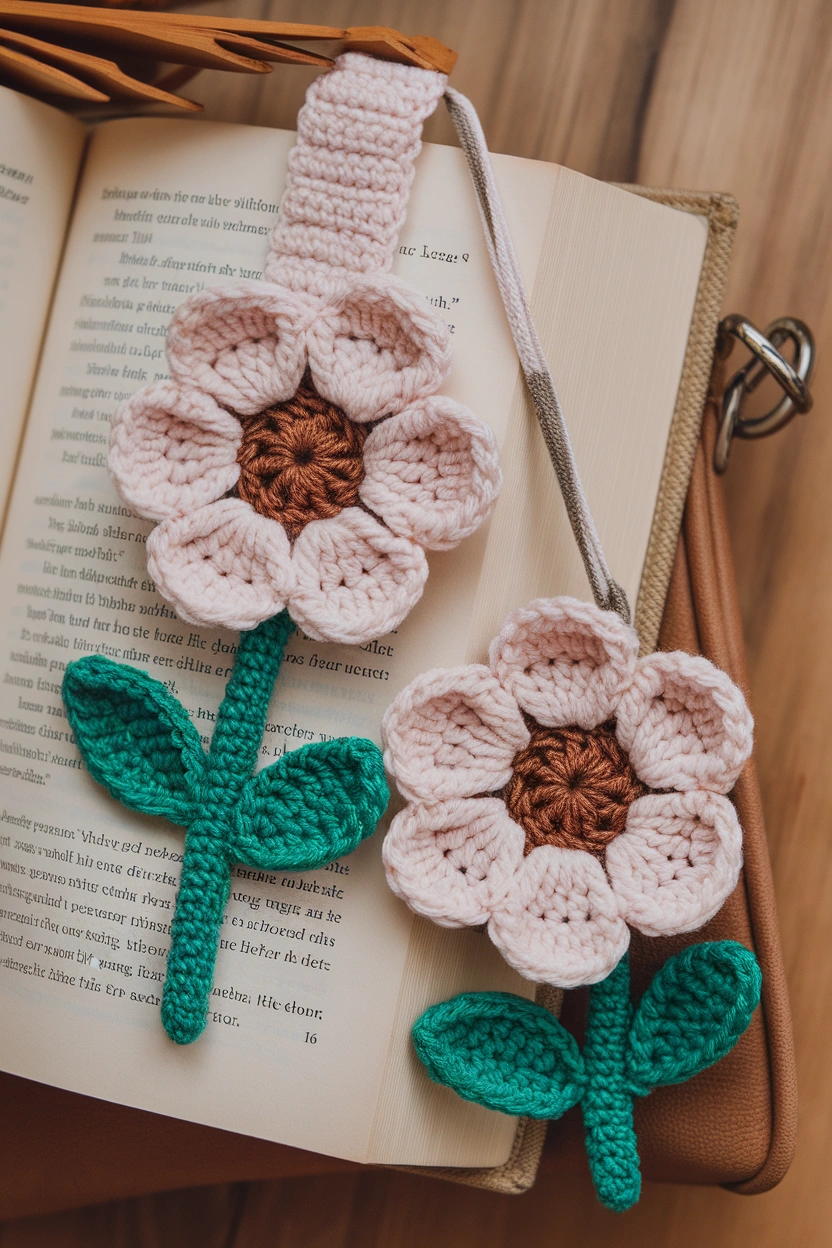 A photo of a crocheted flower bookmark a xihkGNEkXvmD1dVr0mqzqw 1uNh0z1QS96QTchjRzr3og cover