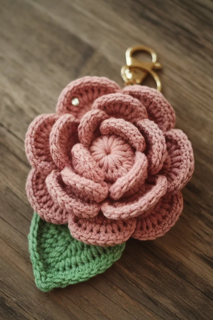 A photo of a large crochet flower keycha ZFLEkuavWniZ7tg6zOnB1w Ss9atwDZSG20L2635HBEAA