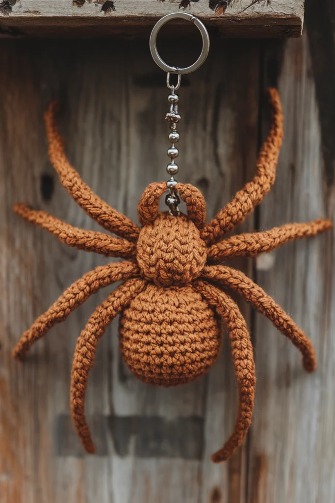 A photo of a spider keychain made with c KLDBxc5vVhm1AcE51AYWEA x0qiGZkJT4SFc1RLLYk3aA cover