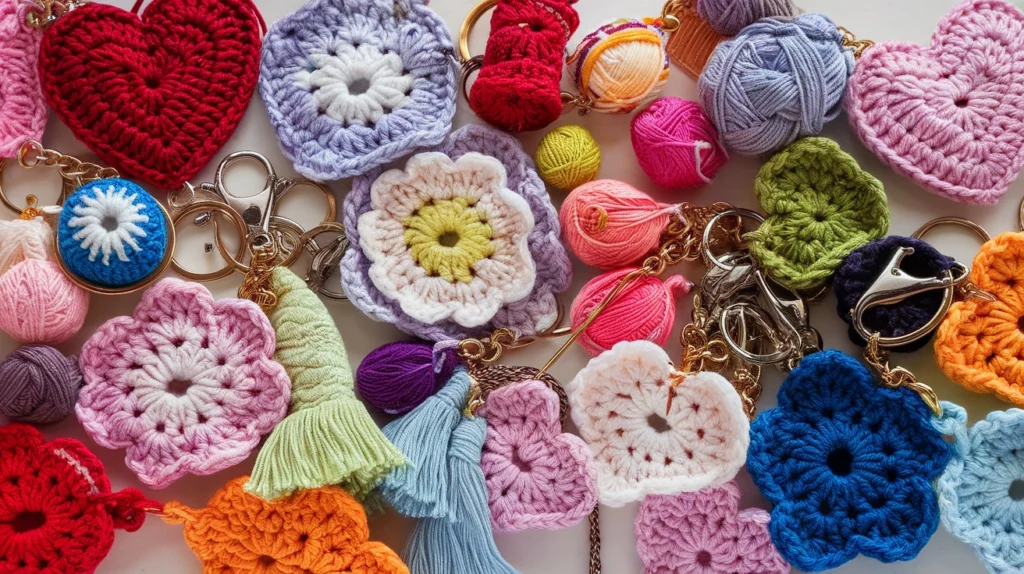 10 Simple Crochet Keychain Patterns to Try