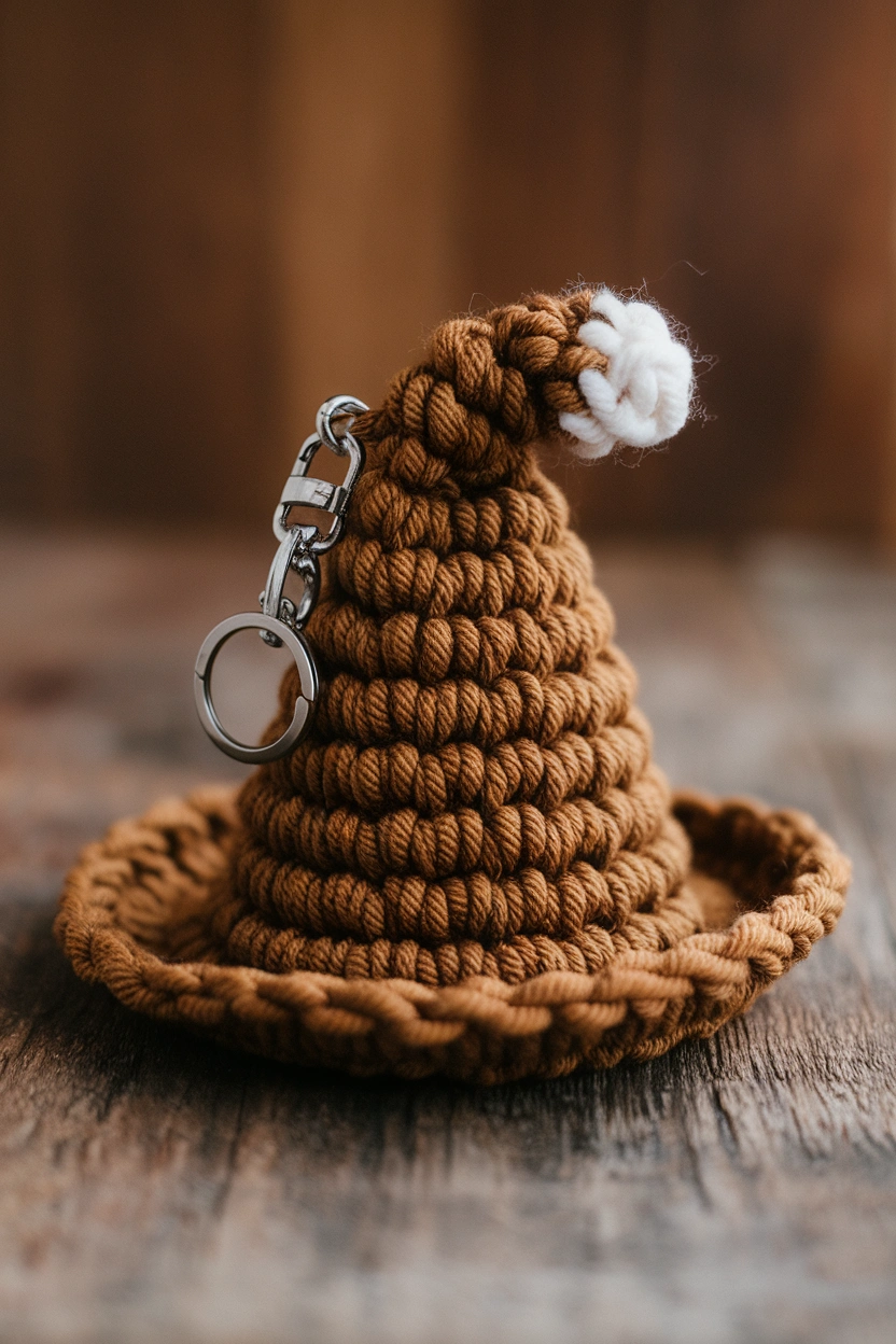 A photo of a witch hat keychain made wit o5esrIesVXWEUktb3JJ6gA IHQaWu8aQCul6tRBGmZa8A